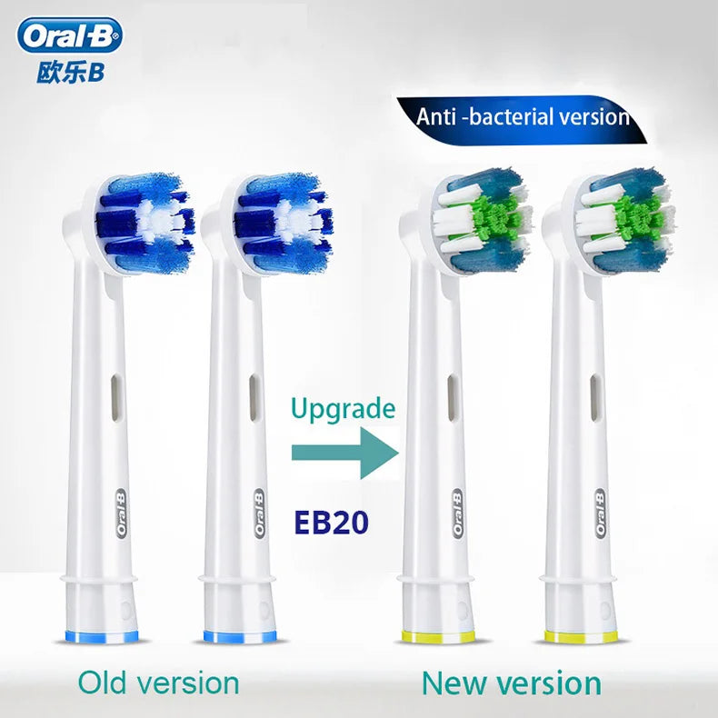 Oral B EB20 Precision Clean Toothbrush Heads Deep Cleans Removes Plaque And Stains Softly Brush Refill 2/4/8pcs