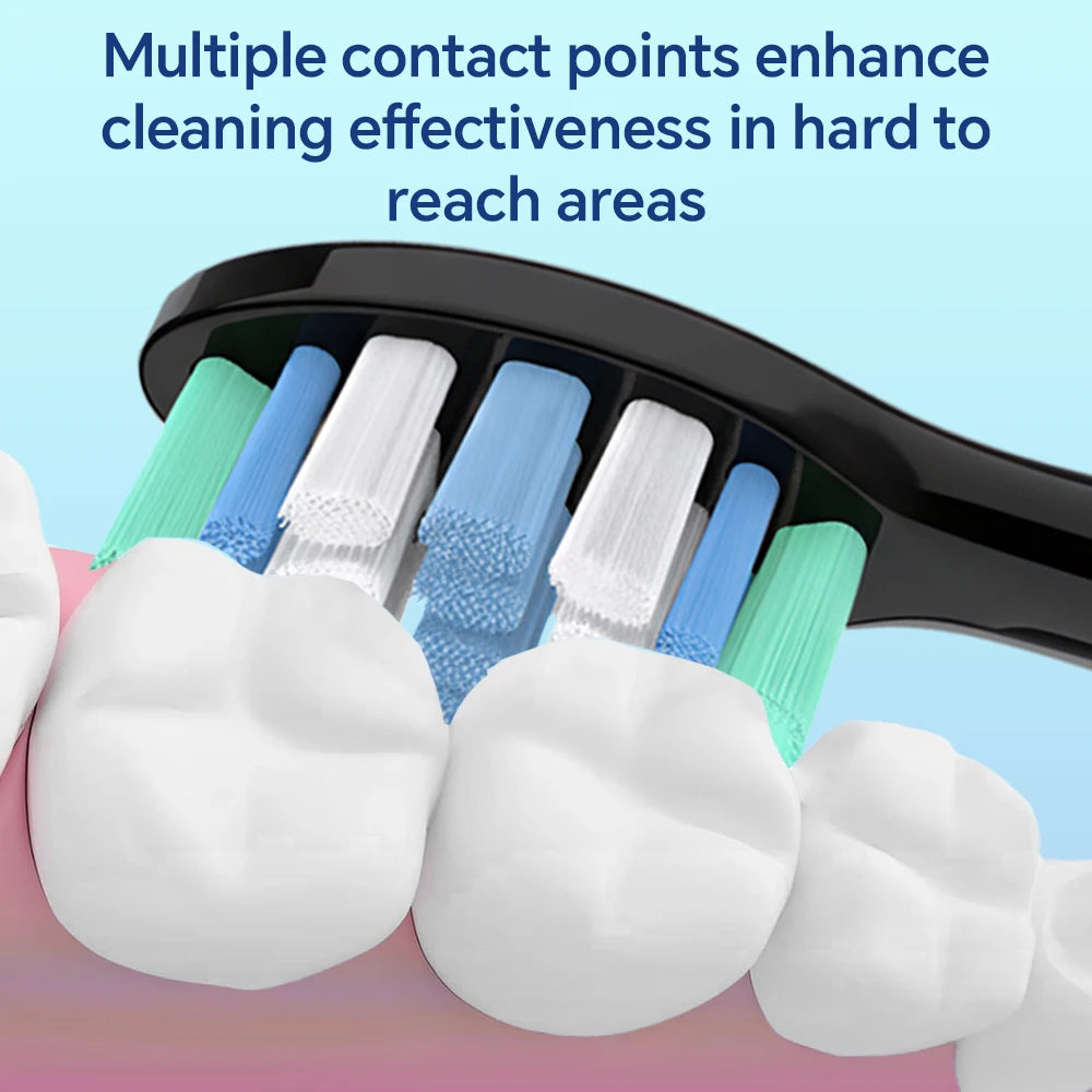 4/8/12/20Pcs Replacement Brush Heads Compatible with Philips Sonicare Electric Toothbrush, Toothbrush Head Refills for 4100 7300