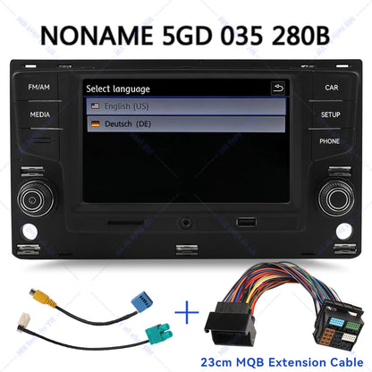Noname 5GD035280B MIB Carplay Car Radio for VW Golf MK7 MK7.5 Passat B8 Sportvan Tiguan Bluetooth 6.5 inch Android Auto Player