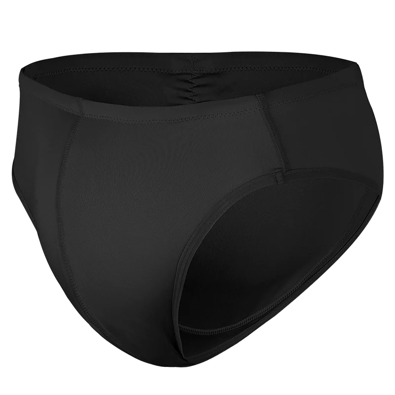 Men's Padded Butt Lifter Shaper Control Panties Seam-free Sexy Hip Enhancer Booster Boxer Briefs Underwear 2 Detachable Pads