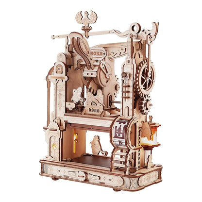 ROKR Classic Printing Press 3D Wooden Puzzle LK602, Building Block Set, Wooden Puzzle