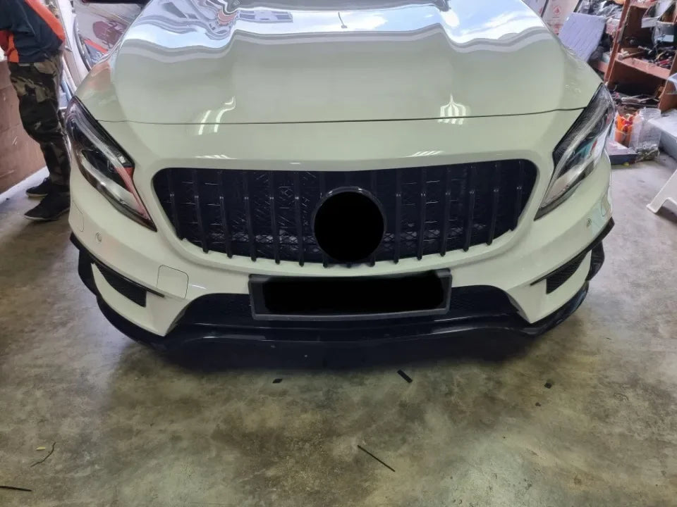 XVIP Chrome Diamonds Style Racing Grille For Mercedes Benz GLA-Class X156 GLA180 GLA200 GLA250 2014-2016 GTR Style Bumper Grille