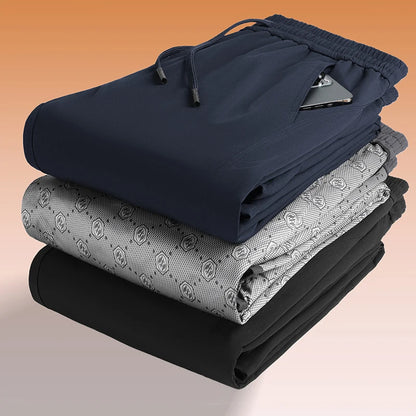 Sell Well 90% Goose Down Trousers for Men 2025 Winter Thermal Elastic Waist Outdoor Pants  Male Straight Trousers Warm Down Pant