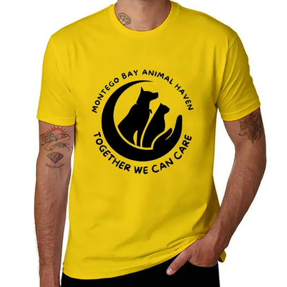 Together we can care T-Shirt oversizeds Short sleeve tee Men's t-shirt