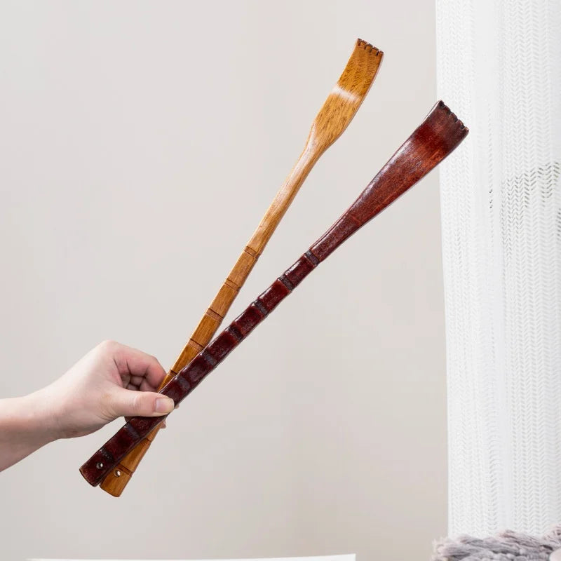 Long Wooden Shoe Horn 75cm No Bending over Scratchy Wooden Scratchy No Need to Ask for Help Home Use Shoe Care Accessories