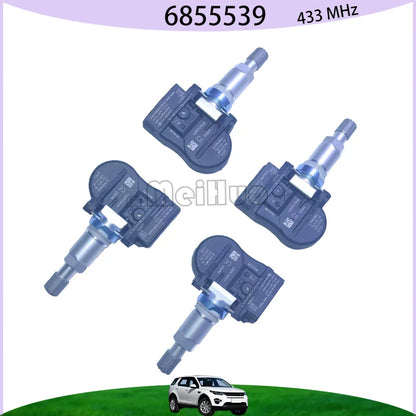 1/4PCS 433MHZ 6855539 Tire Pressure Sensor For BMW 1 2 3 4 i3 i8 X1 X2 X5 X6 Mini Mini Car TPMS Tire pressure display Sensor