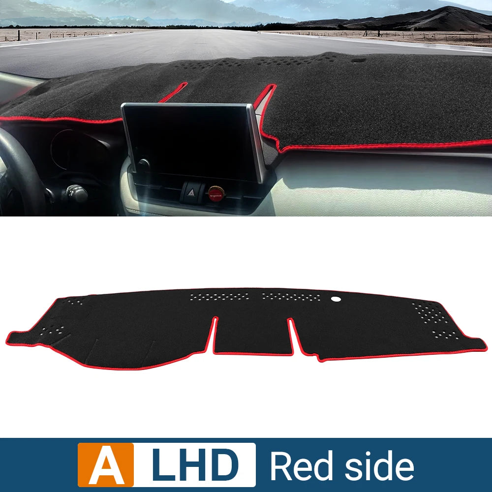 Car Dashboard Mat Sun Shade Instrument Desk Cover Accessories For Toyota RAV4 XA50 2019 2020 2021 2022 2023 2024 2025 Hybrid