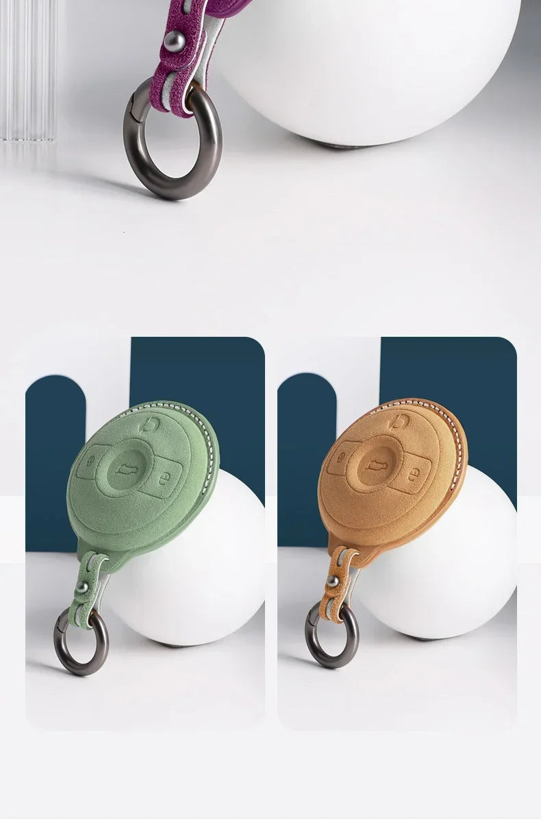For Mercedes-Benz SMART Elf Key Set 1 Barbos Smart Car Ring Top Grade Car Key Case Accessories