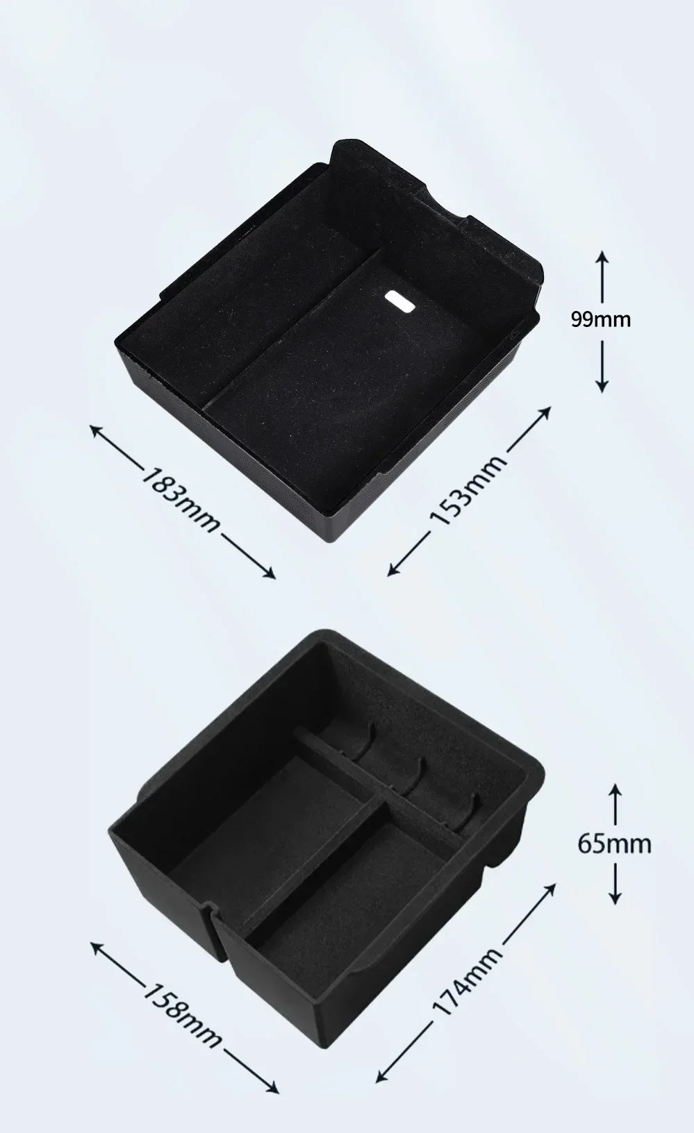 For Tesla Model 3/Y/YL Highland Juniper 2026 Center Armrest Hidden Storage Box Cup Holder Console Organizer Box Accessories
