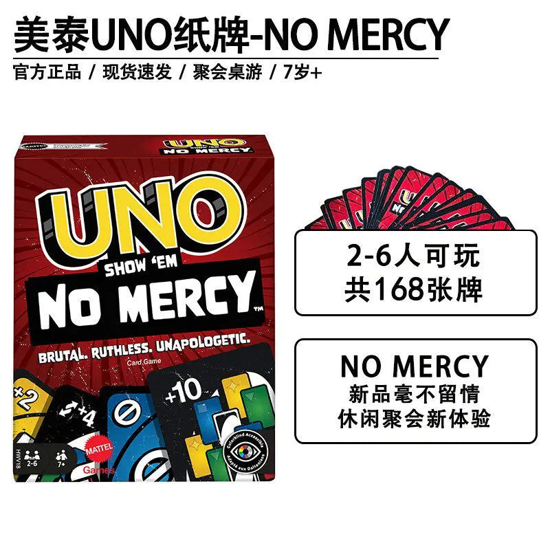 UNO Filp Playing Cards games,Super Mario,Minecraft,Lord of The Ring,Hot Wheels,No Mercy,Social Board Table party games,kids toys