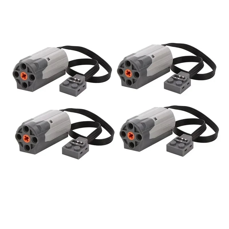 2PCS M Motor Power Functions Group MOC Technical Parts PF Blocks 8883 58120c01 Speed Motor Compatible with Legoeds DIY Kids Gift