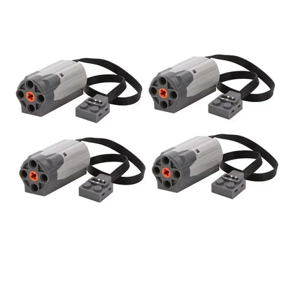 2PCS M Motor Power Functions Group MOC Technical Parts PF Blocks 8883 58120c01 Speed Motor Compatible with Legoeds DIY Kids Gift