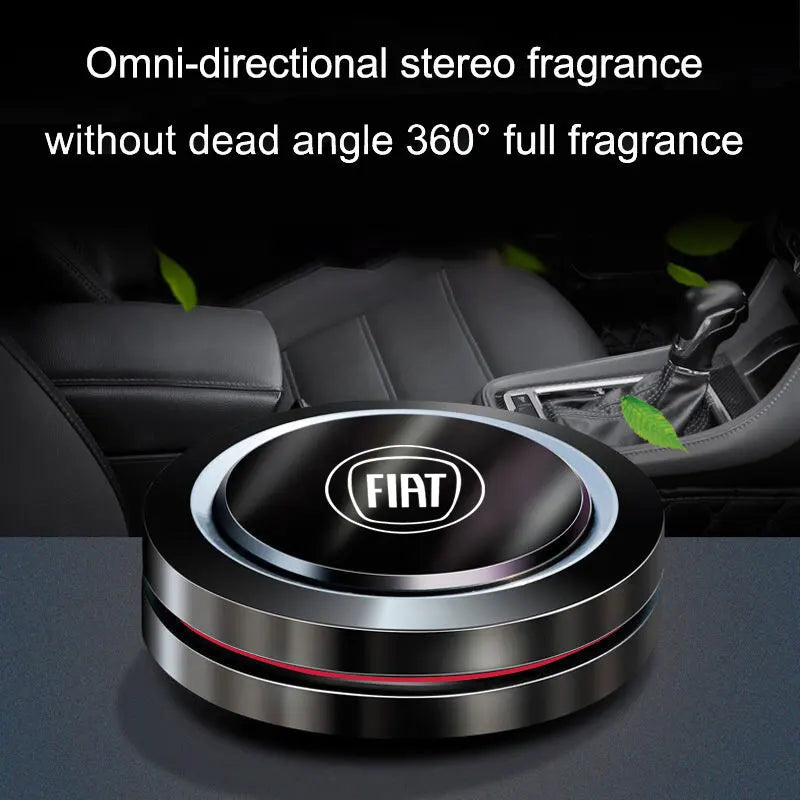 Car Scent Air Freshener Fragrance Perfume Aluminum Alloy UFO Design For FIAT 500 500C 2012 500X 500L Fiat 695 Car Accessories