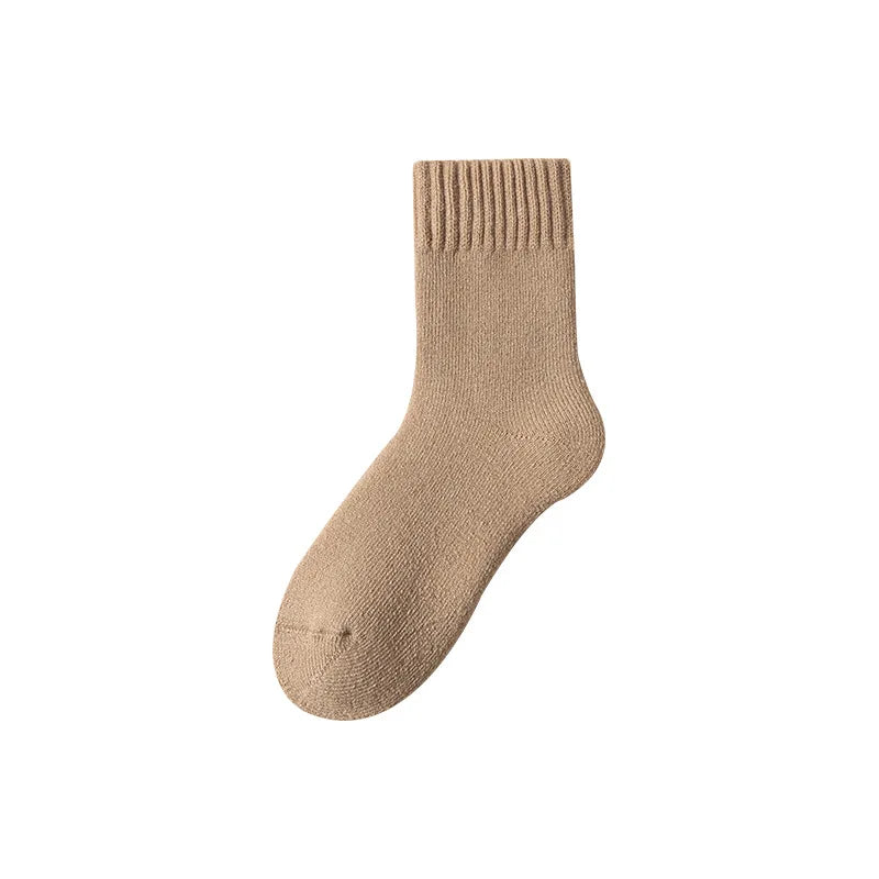 Men Winter Thick Woolen Socks with Added Fleece for Warmth and Protection Men's Long Socks for Winter Mens Socks Designer Socks