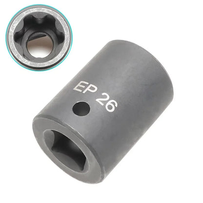 External Torx Plus Socket Set 5 and 6 Point Socket EP4, EP5 - EP32 1/2'' 3/8'' 1/4''  for Tesla Battery Pack Screw Removal Tool