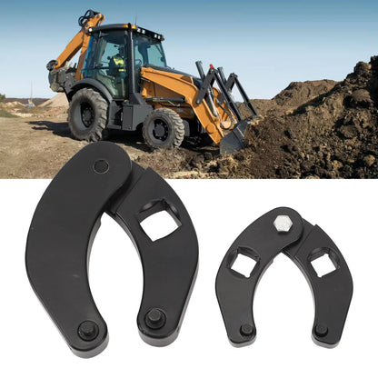 1266 Adjustable Gland Nut Wrench 7463 Hydraulic Cylinder Spanner Sturdy Steel Easy To Use for Farm and Construction Equipment