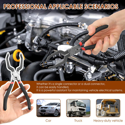 Professional Gasoline Pipe Joint Pliers Filter Caliper Oil Tubing Connector Disassembly Tools Removal Pliers Clamp Repair Tool