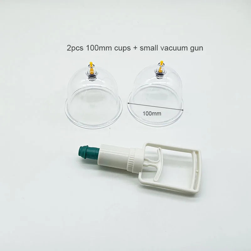 Big Size Vacuum Cupping Breast & Buttocks Enlargement Massager Suction Pump Machine Butt Lifting Device Back Massage Cans