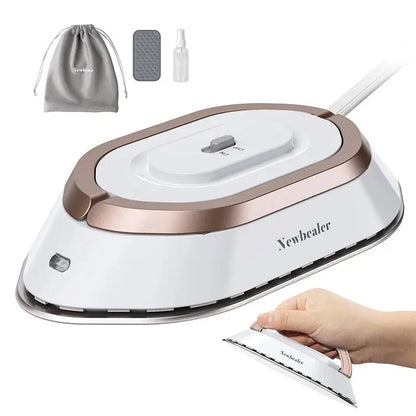 150W Handheld Travel Iron 120V/220V Lightweight Dry Iron 30S Heat Press Machine Non-steam Clothes Irons For Home and Travel