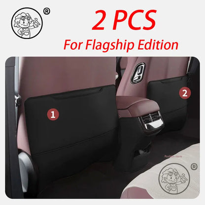 For BYD Seal 7 DMI SEAL 07 DMI 2025 2026 Car Seat Back Anti Kick Pad Interior Anti Dirty Leather Protector pad Car Accessories