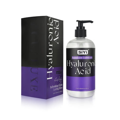50ml/150ml Hyaluronic Acid Water-Based Lubricant – Non-Sticky, Condom-Safe, Gentle for Sensitive Skin for Couples Sex Lube