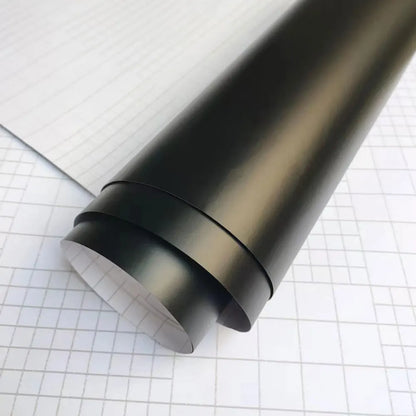 10/20/30/40/50*152cm Black Matte 3D 4D 5D Carbon Fiber Vinyl Car Wraps Auto Satin Film Vehicle Sticker with Different Size/Roll