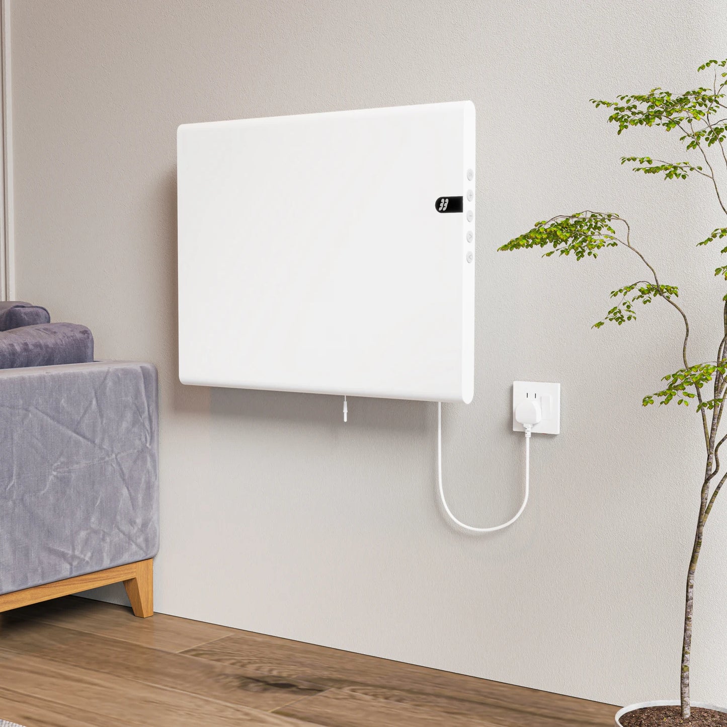 Wall mounted aluminium range Convector Heater 400W