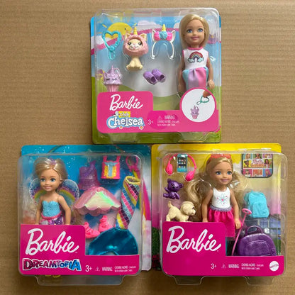 Barbie Club Chelsea Fashion Dress Up Doll Changeable Outfit Role Play Collectible Toy Ghv69 Designed For Adult Collection