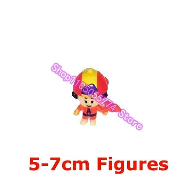 Supercell Star-Player Leon Mini Anime Figure Fashion Game Character Decoration Cartoon Doll Collectible Gift for Christmas