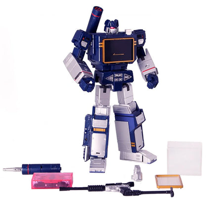 THF THF-01J Soundwave 25cm KO MP13 Masterpiece Transformation Action Figure Toy Soundblaster Movie Model Deformation Car Robot