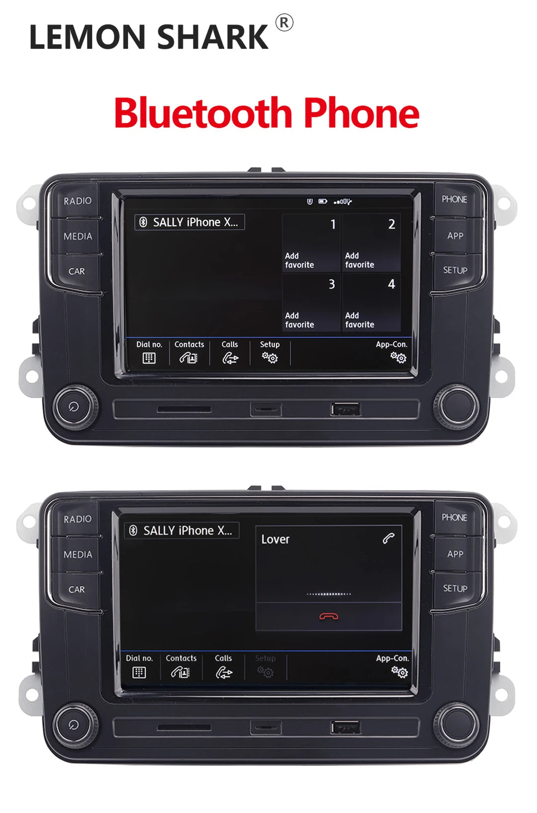 NONAME Carplay Car Radio Only For VW MQB POLO 6C/6R Support Vehicle Status Android Auto MIB Radio Mirrorlink New RCD330 RCD360