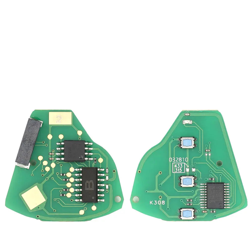 Zz ID46 Chip 315/433MHz Car Remote Control Key For Porsche Carrera Cayman 911 987 996 997 Boxster LXP-VIM2442 PN: 997-637-103-03