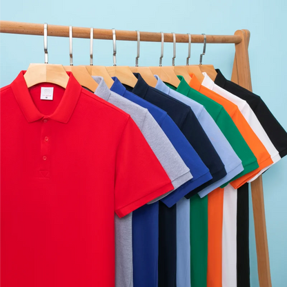 KAISING High-Quality Pure Cotton Polo Shirt Custom Logo Print Personal Design Tops Embroidery Summer Men And Women Clothing S-4X