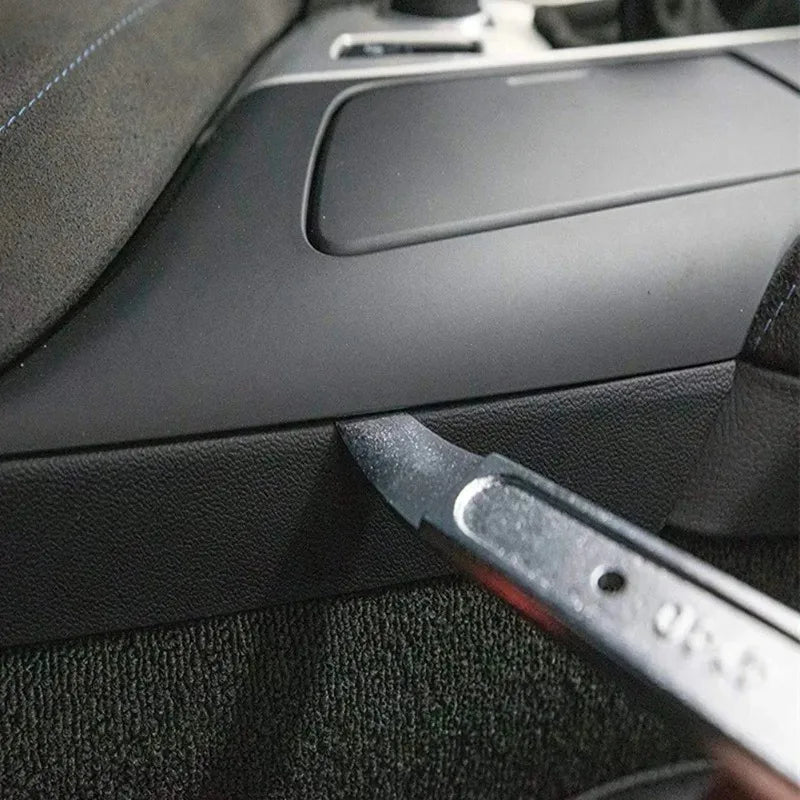 1PCS 4140 Car Pry Bar Trim Removal Tool, Auto Door Dashboard Panel Pry Tool, Vehicle Interior Disassembly Repair Hand Tools