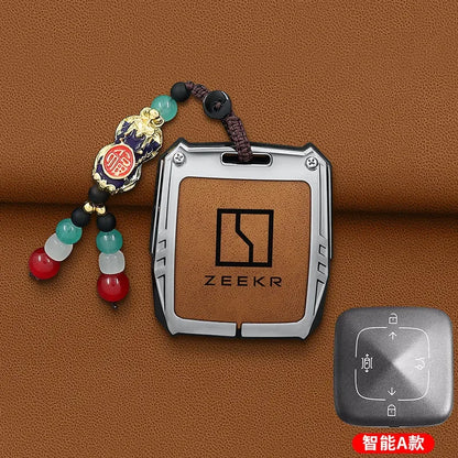 2025 ZEEKR 001 Keycase 7x 9x 007 009 Mix Car Specific Protective Shell Chain Keybag for Men and Women