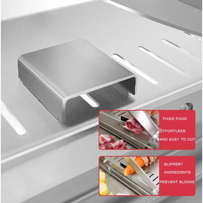 Commercial Slicer Frozen Meat Bone Cutting Machine Minced Lamb Bone Meat Cutter Chicken Duck Fish Rib Lamb Cutting Kitchen Tool