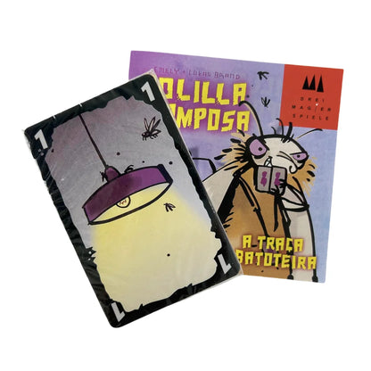 1 Box Mogel Motte Polilla Card Game Devir-game Cheating Moth Board Game Deck For Party Playing Gift