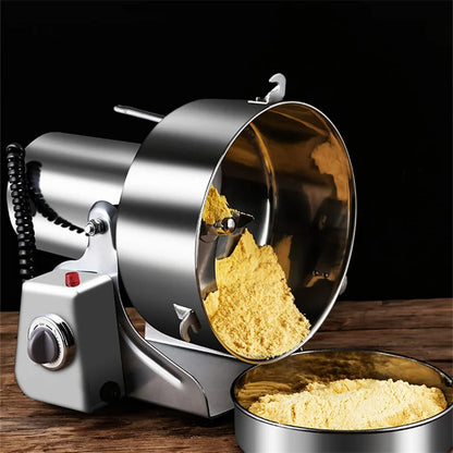 Commercial Electric 2500g Spice Grinder Ceramic Blade Plastic Housing for Outdoor Use Mixer and Coffee Grinder Machine