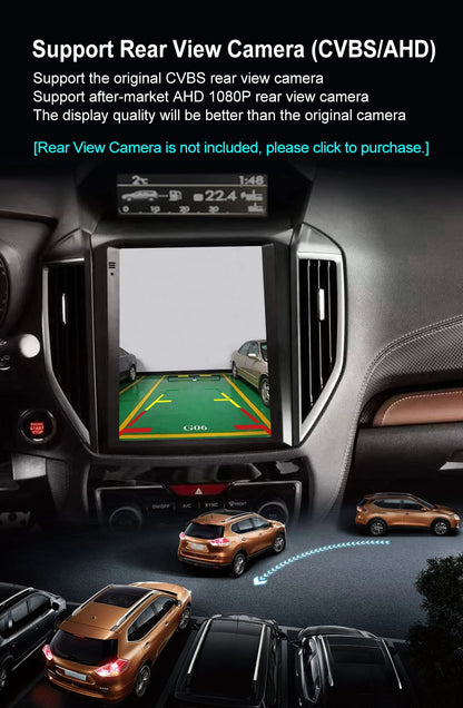 Android Radio Head Unit For Subaru Forester XV Impreza G4 2018-2022 Car one din Multimedia Video Player  GPS