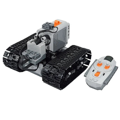 MOC Expert Technical Car Power Function Motor Parts  Buiding Block With RC Motor Vehicle Brick Toys For Children Gifts Leduo