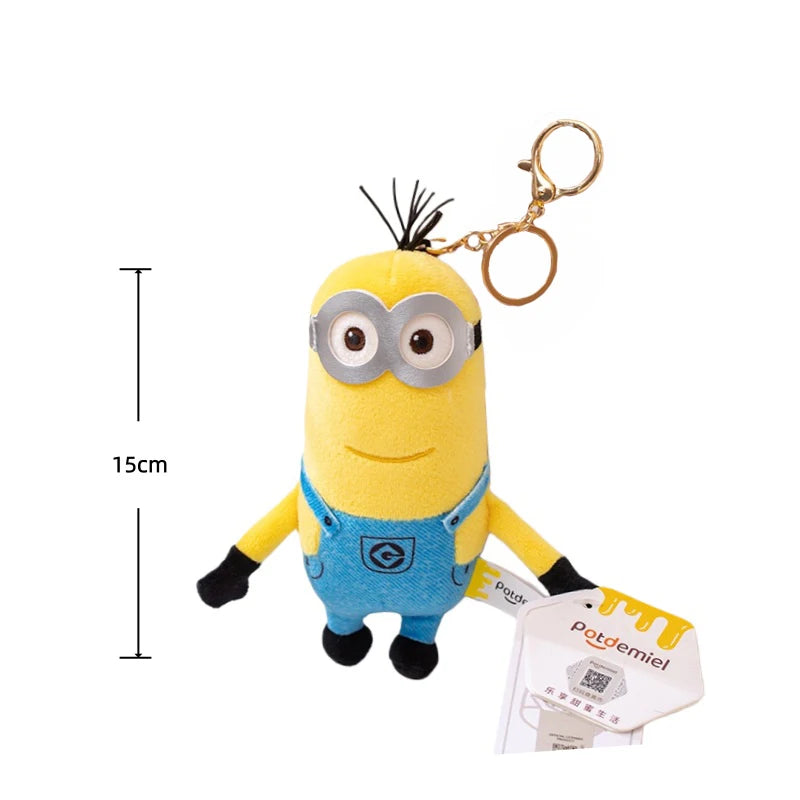 TIM the Orginal Minion Teddy Bobs Teddy Bear Kawaii Plush Pendant Keychain Home Bag Decor Cartoon Teddy Pillow Kids Birthay Gift
