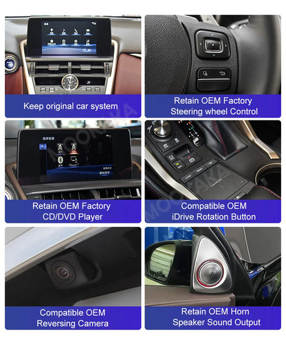 Linux Car stereo CarPlay FOR Lexus RX RX200 RX270 RX300 RX350 RX400h RX450h 2009-2021 Car Radio GPS navi player HD touch screen