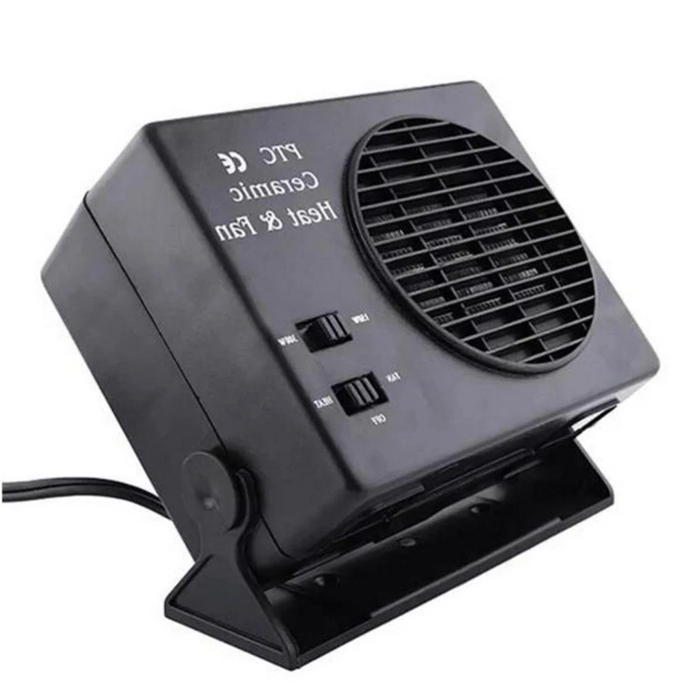 150/300W Car Heater 12V Auto Car Heater Cooler Fast Heating Ceramic Car Heater 2 in 1 Cooling Heating for Driving Camping Travel