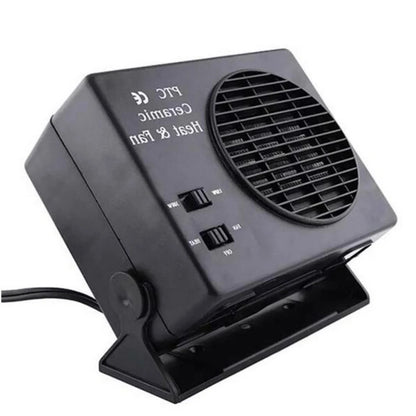 150/300W Car Heater 12V Auto Car Heater Cooler Fast Heating Ceramic Car Heater 2 in 1 Cooling Heating for Driving Camping Travel
