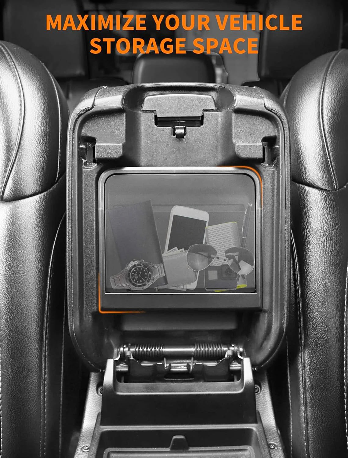For Lexus GX 550 2024 2025 Hidden Storage Box Armrest Storage Intimate Item Privacy Storage Organizer for GX550 Accessories