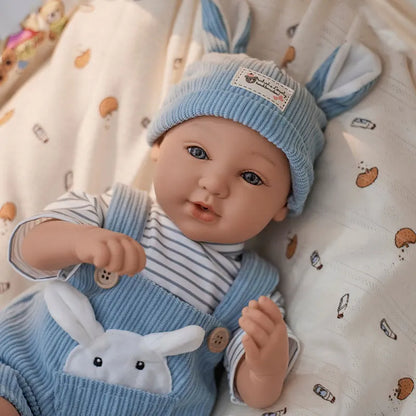 18inch Large Realistic Reborn Doll with Cute Doll Clothes Soft Body Baby Doll Real Life Baby Dolls with Accessories Girls Gifts
