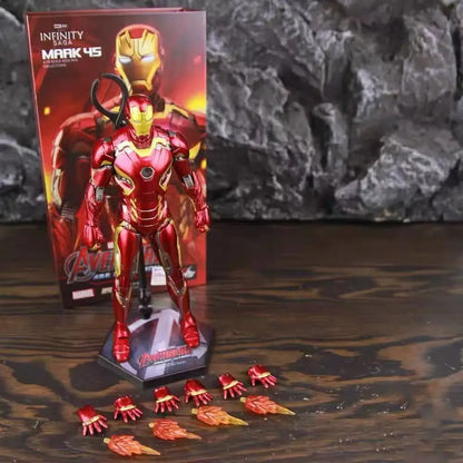ZD Toys Iron Man Action Figures (Models: MK1-MK10,MK9, MK12, MK14, MK15, MK18, MK28, MK38, MK40, MK42, MK43,MK46 7-Inch, etc