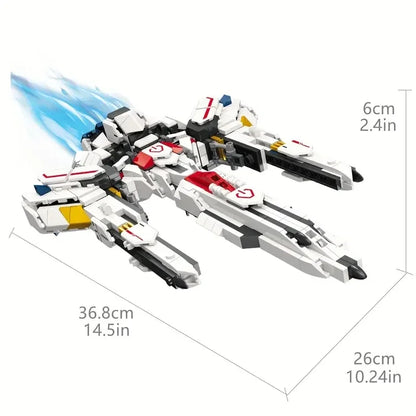 952PCS Mecha Building Blocks Deformation Mechanical Armor Figures Model Bricks Toys Creative Decoration Kids Toys Birthday Gifts