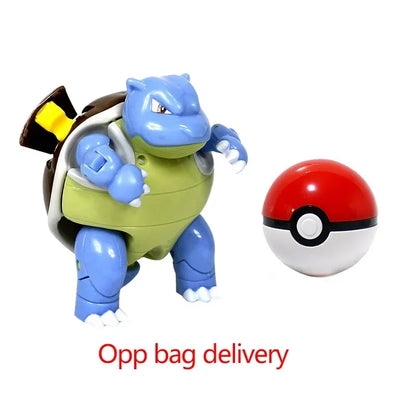 Original Pokemon Figure Ball Pokeball Eevee Blastoise Venusaur Charizard Pikachu Mewtwo Gyarados Elf Monster Toy for Child Gift