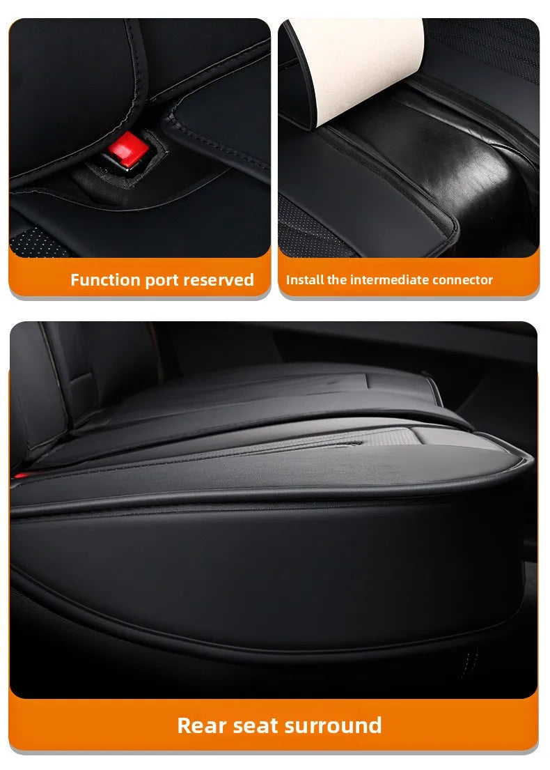 Universal One-piece Seat and Split Seat Car Seat Full Cover Breathable Leather SUV Car Seats Cushion Full Cover Protection